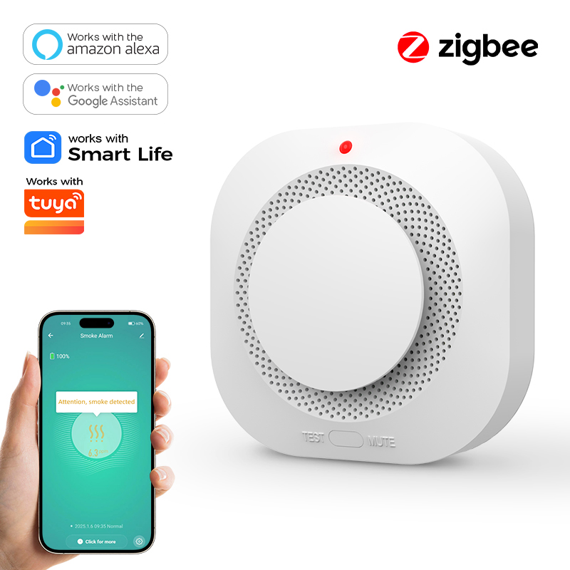 Smoke Detector Interconnected - Czujnik dymu ZIGBEE do ochrony domu
