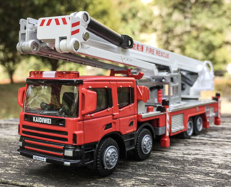 Fire Escape Ladder - Pojazdy inżynieryjne ze stopu 1:50, wysoka