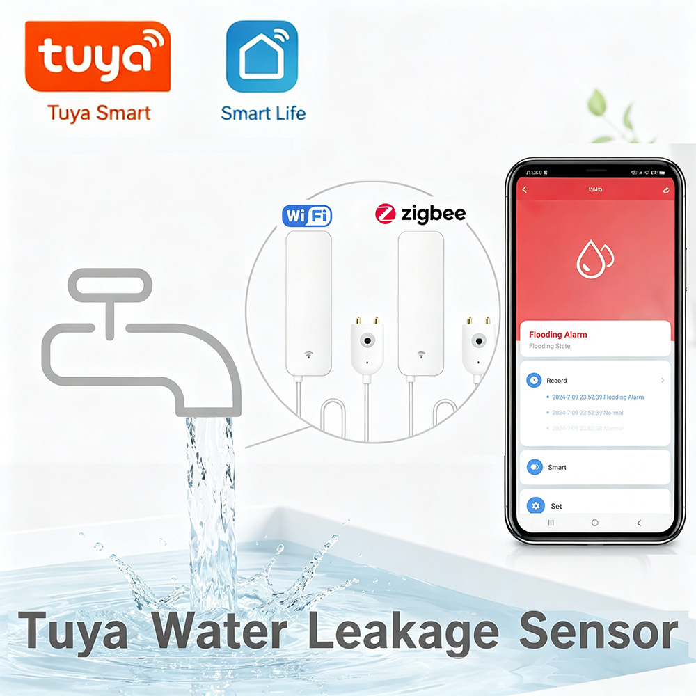 Water Alarm Sensor - Czujnik wycieku wody ZigBee WiFi, alarm