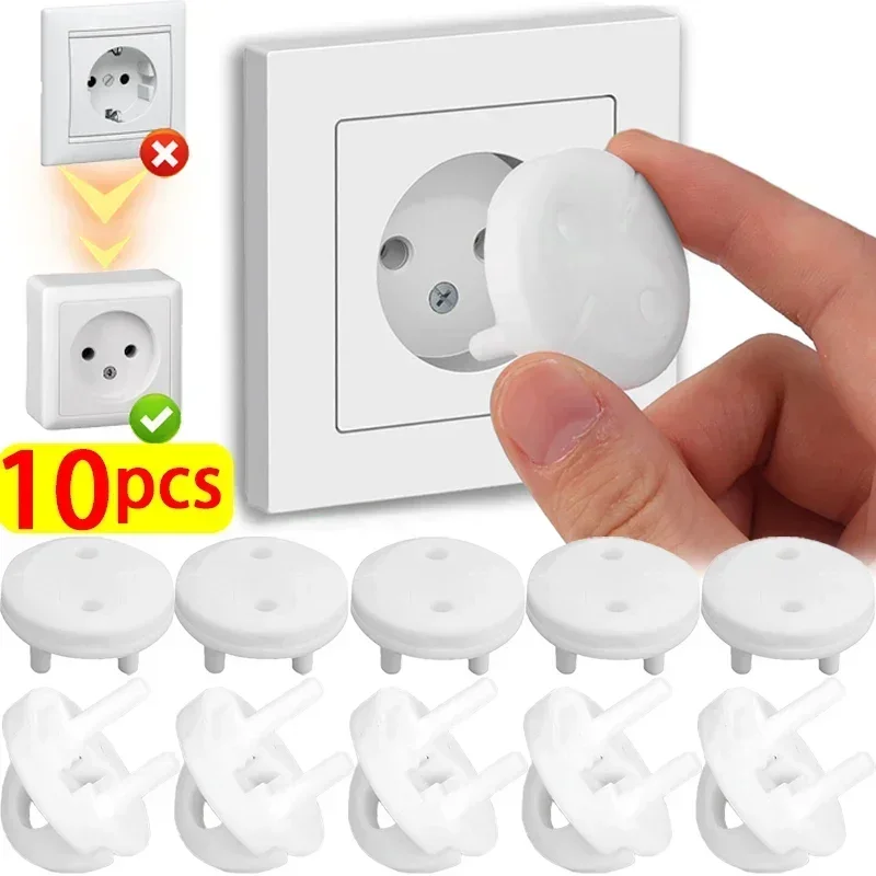 Outlet Cover Baby - Białe elektryczne gniazdo bezpieczeństwa Osłona ochronna