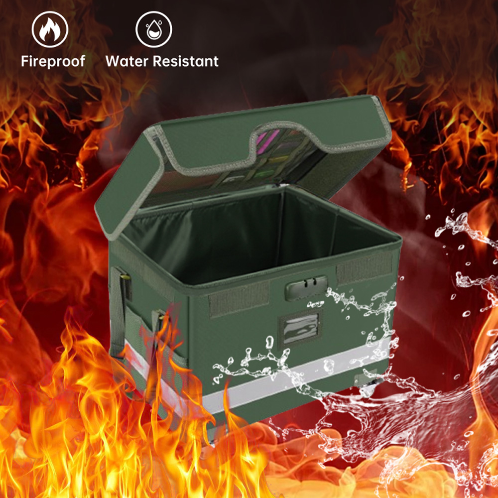 Fire Safe Document - Ognioodporny sejf na dokumenty z kółkami,