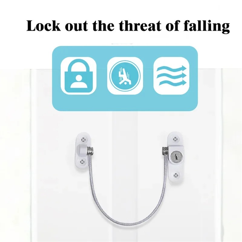 Window Lock Bar - Zabezpieczenie okna ze stali nierdzewnej, blokada