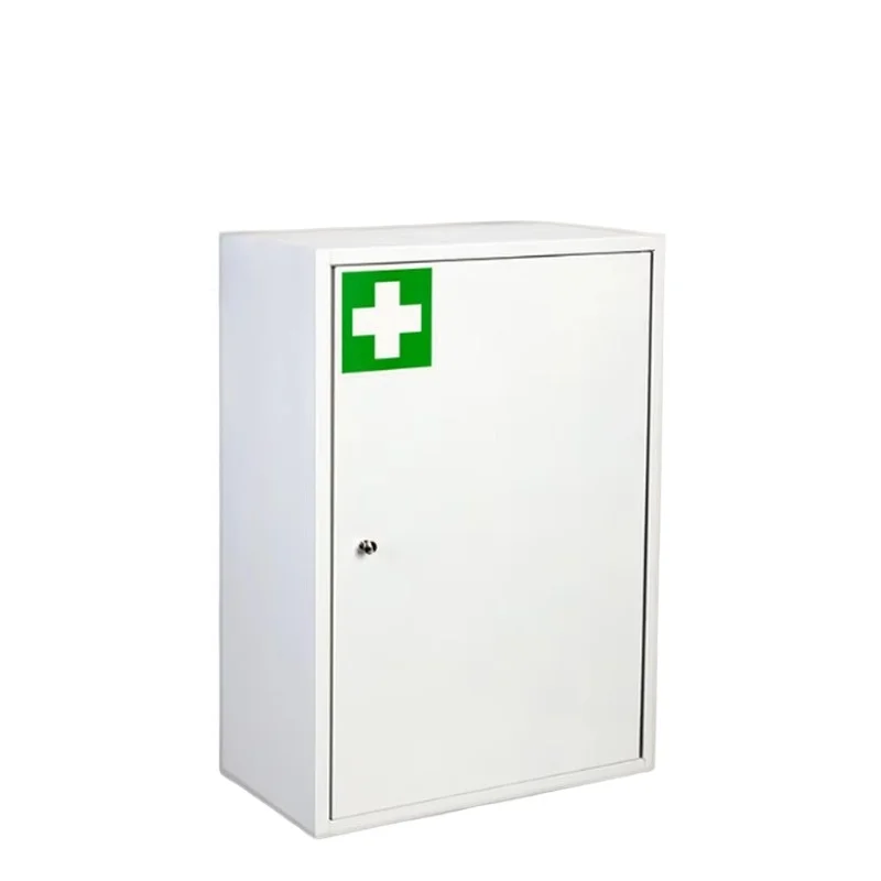Medicine Cabinet Lock - Duża apteczka medyczna, ekologiczna metalowa szafka