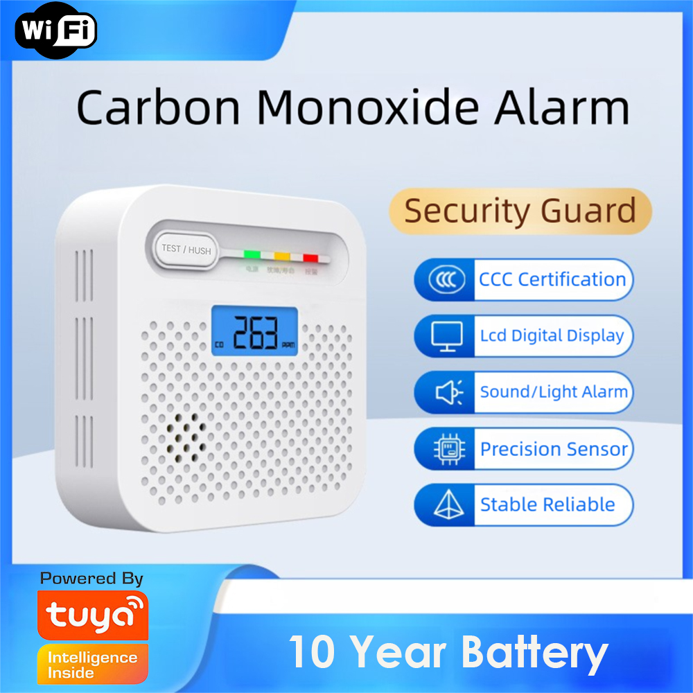 Co Detector Plug - Arumny Tuya Inteligentny Detektor CO WiFi