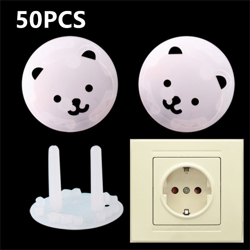Outlet Cover Baby - 10/20/50 sztuk bezpieczeństwo dziecka gniazdo elektryczne