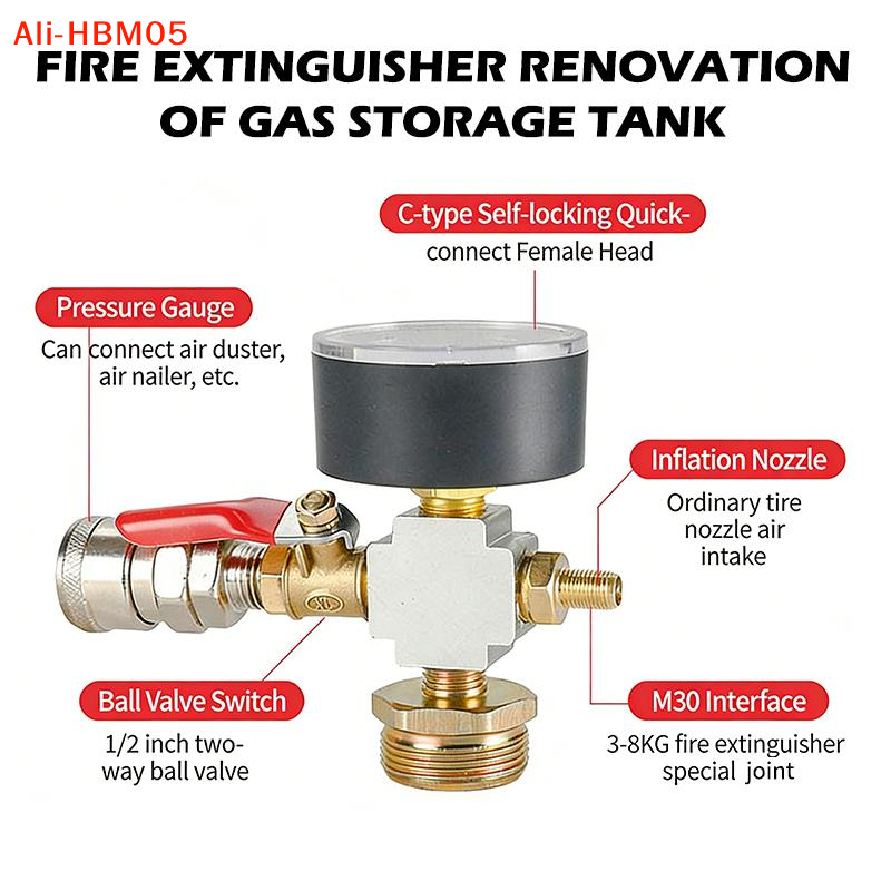 Fire Extinguisher Small - (HB05) Mały adapter ciśnieniowy do zbiornika