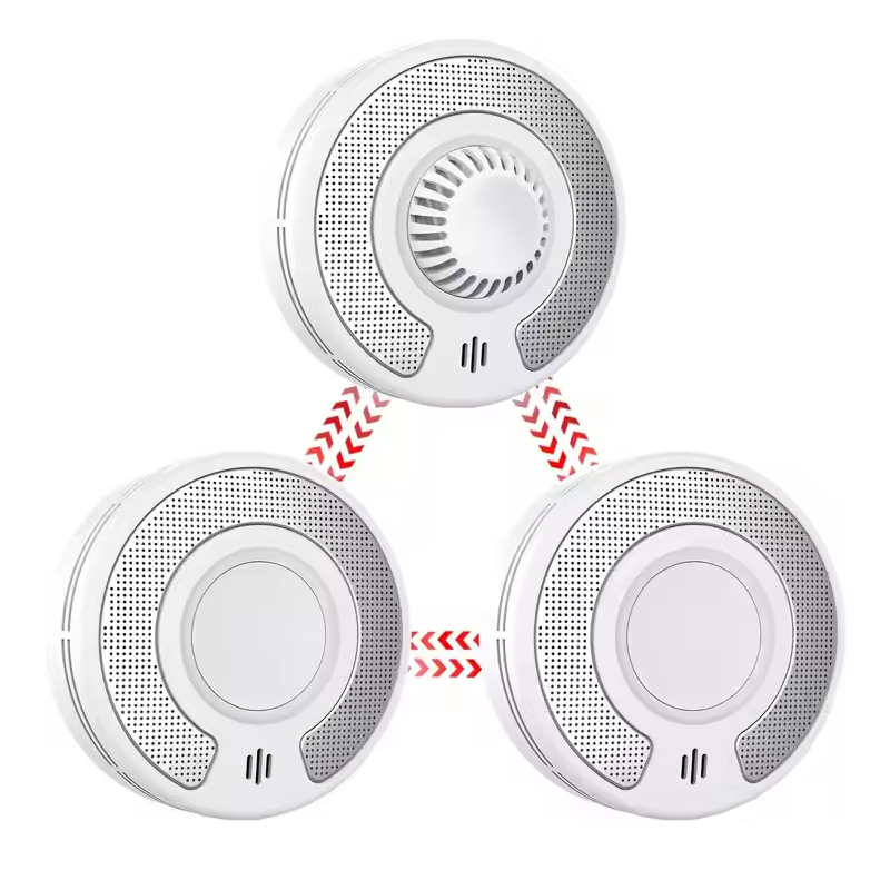 Bezprzewodowy interlinked czuj – Smoke Detector Interconnected recenzja i cena