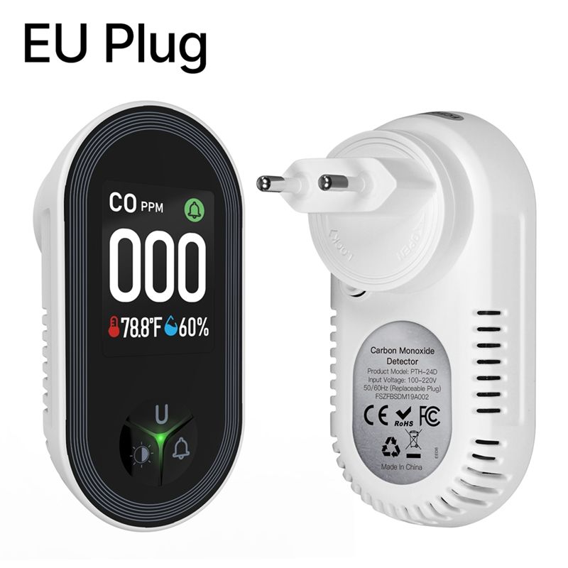 Wbudowany alarm z czujnikiem C – Co Detector Plug recenzja i cena