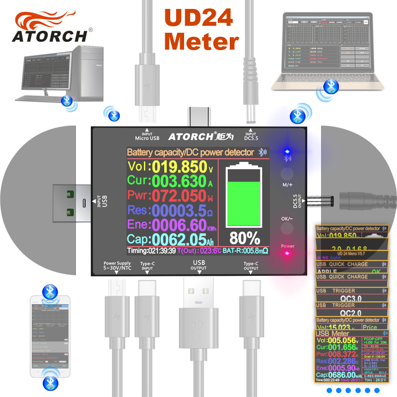 Tester USB UD24 2.4 cala, wolt – Co Detector Plug recenzja i cena