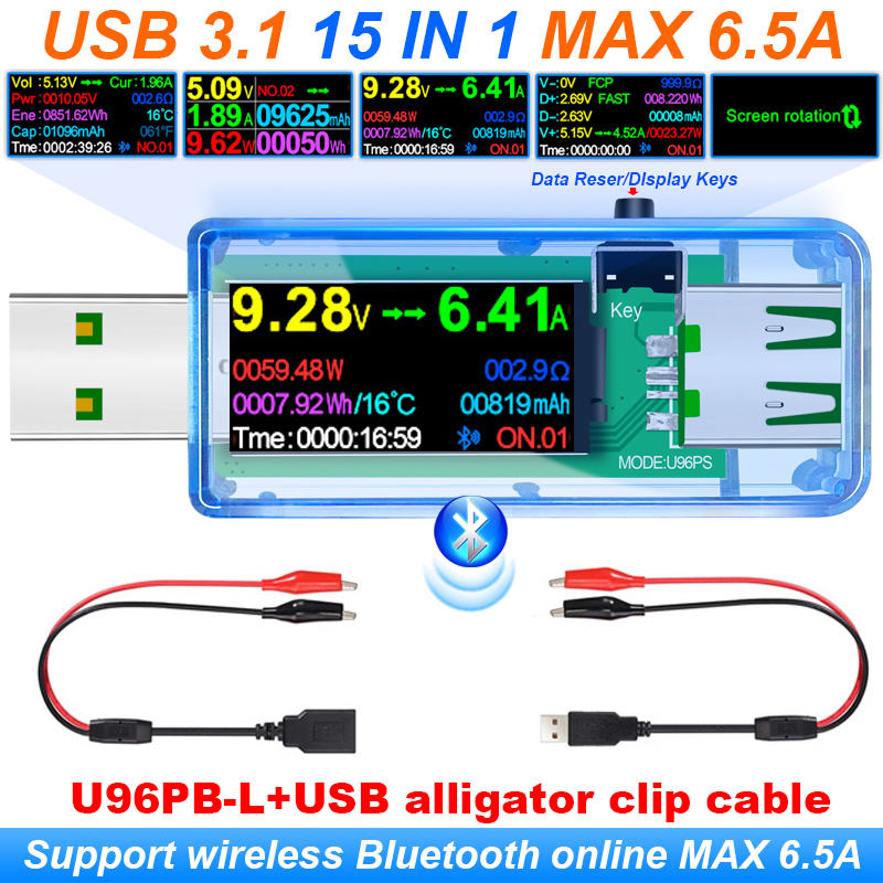 15 w 1 Tester USB 3.1 DC wolto – Co Detector Plug recenzja i cena