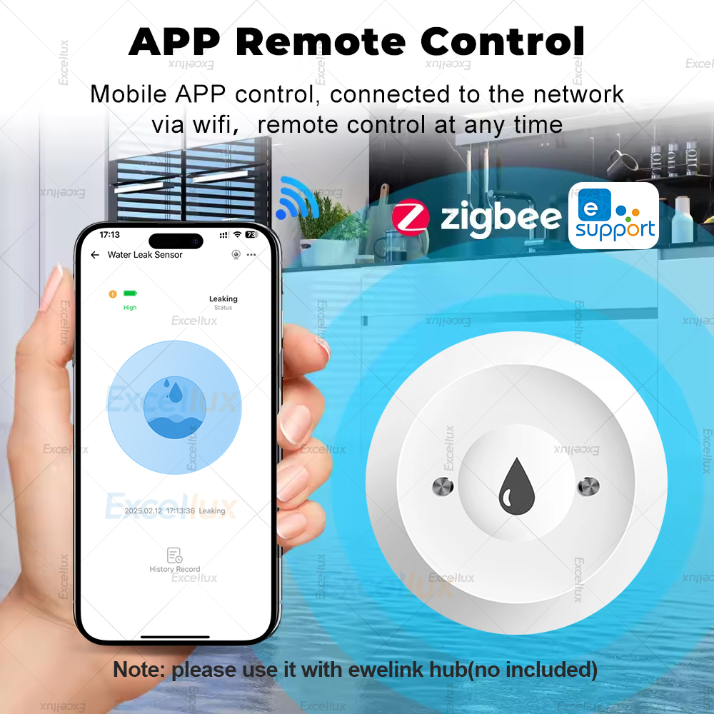 Ewelink Zigbee 3.0 Alarm z czu – Water Alarm Sensor recenzja i cena