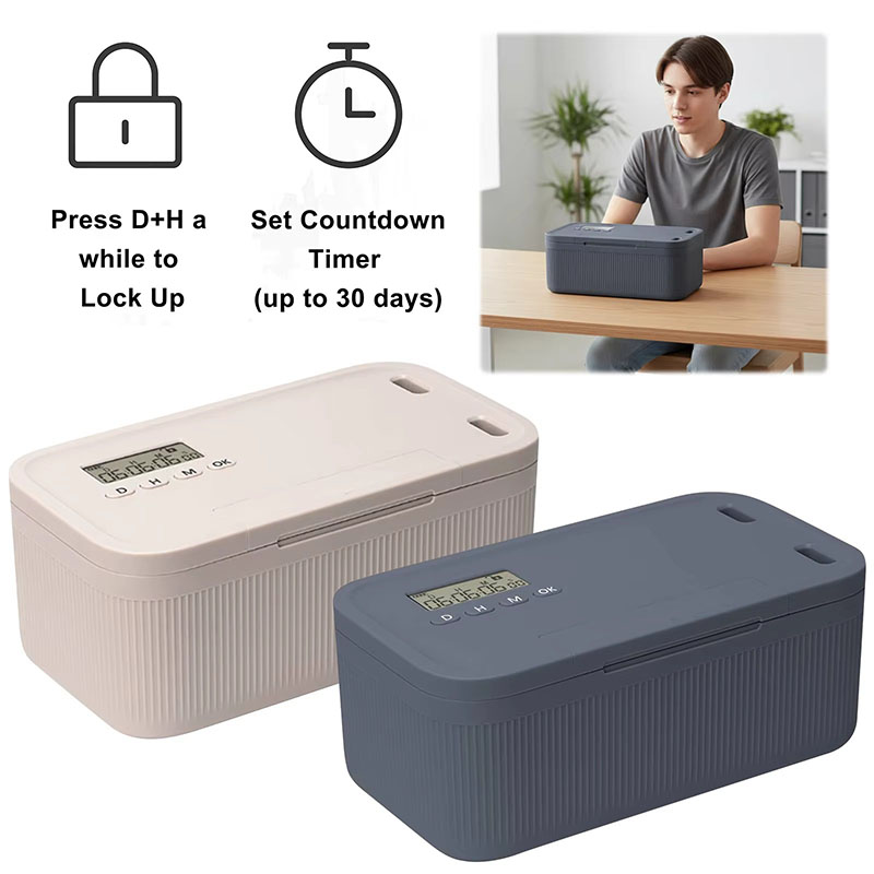 Skrzynka z zamkiem i timerem,  – Medicine Cabinet Lock recenzja i cena