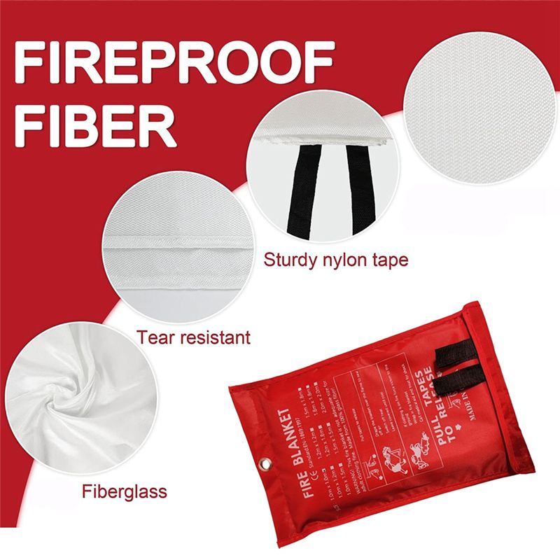 Dzień Promocyjny: 2 SZT. Koc G – Fire Blanket Kitchen recenzja i cena