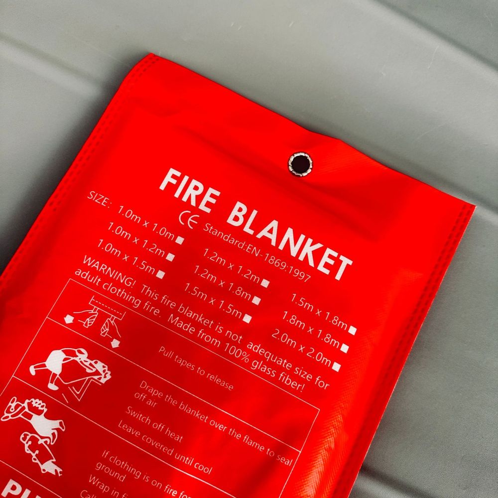 Koc przeciwpożarowy z włókna s – Fire Blanket Kitchen recenzja i cena