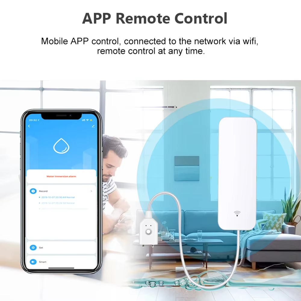 Czujnik wycieku wody ZigBee Wi – Water Alarm Sensor recenzja i cena