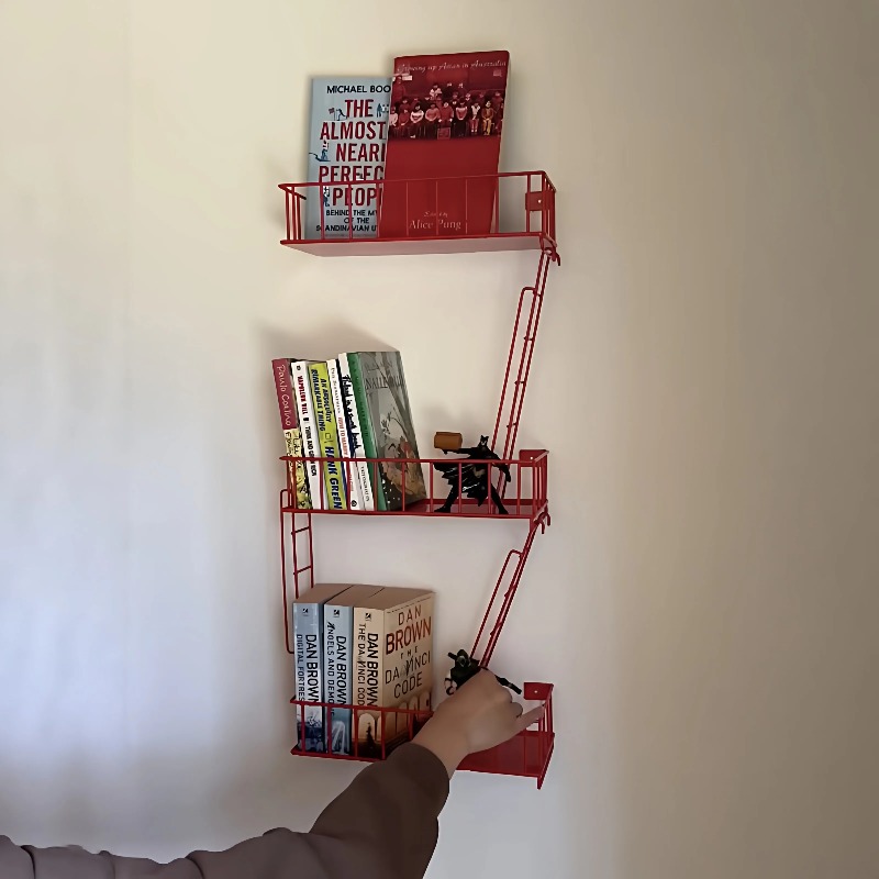 Półka ścienna w stylu drabiny, – Fire Escape Ladder recenzja i cena