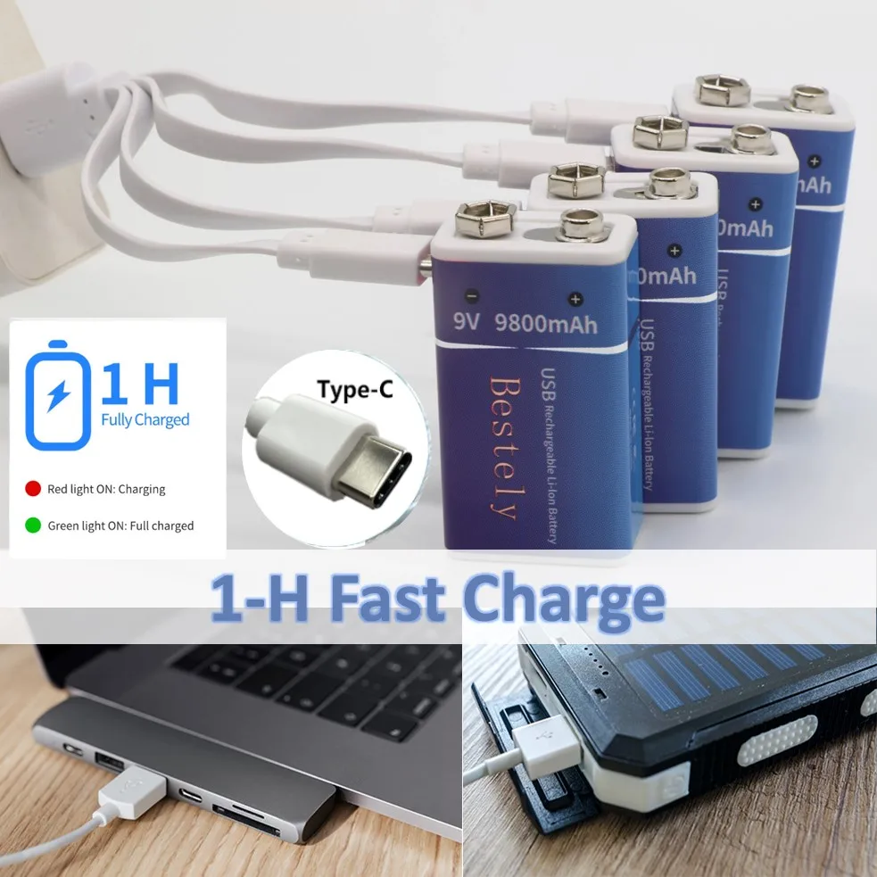 Akumulator 9V, 9800mAh, duża p – Smoke Detector Interconnected recenzja i cena