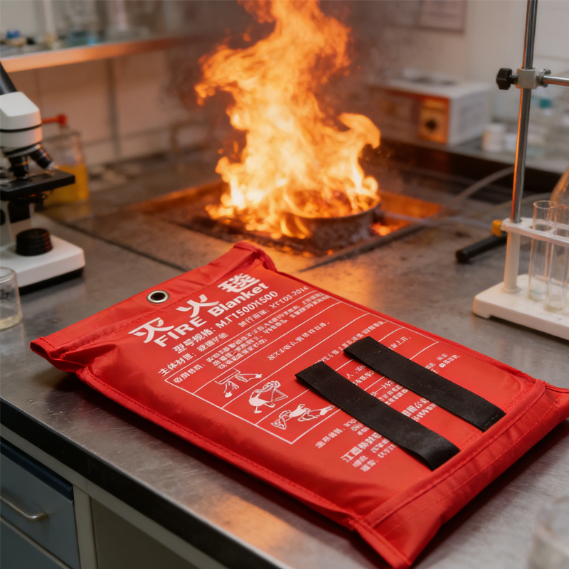 Koc przeciwpożarowy z włókna s – Fire Blanket Kitchen recenzja i cena