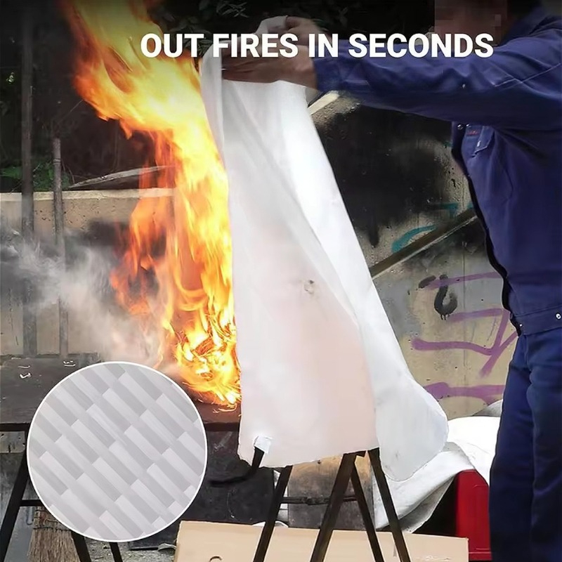 Koc przeciwpożarowy z włókna s – Fire Blanket Kitchen recenzja i cena