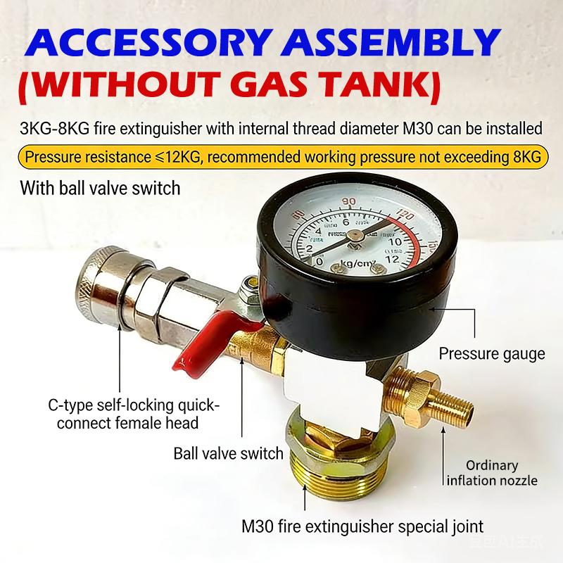 Zestaw adapterów do pompy powi – Fire Extinguisher Small recenzja i cena
