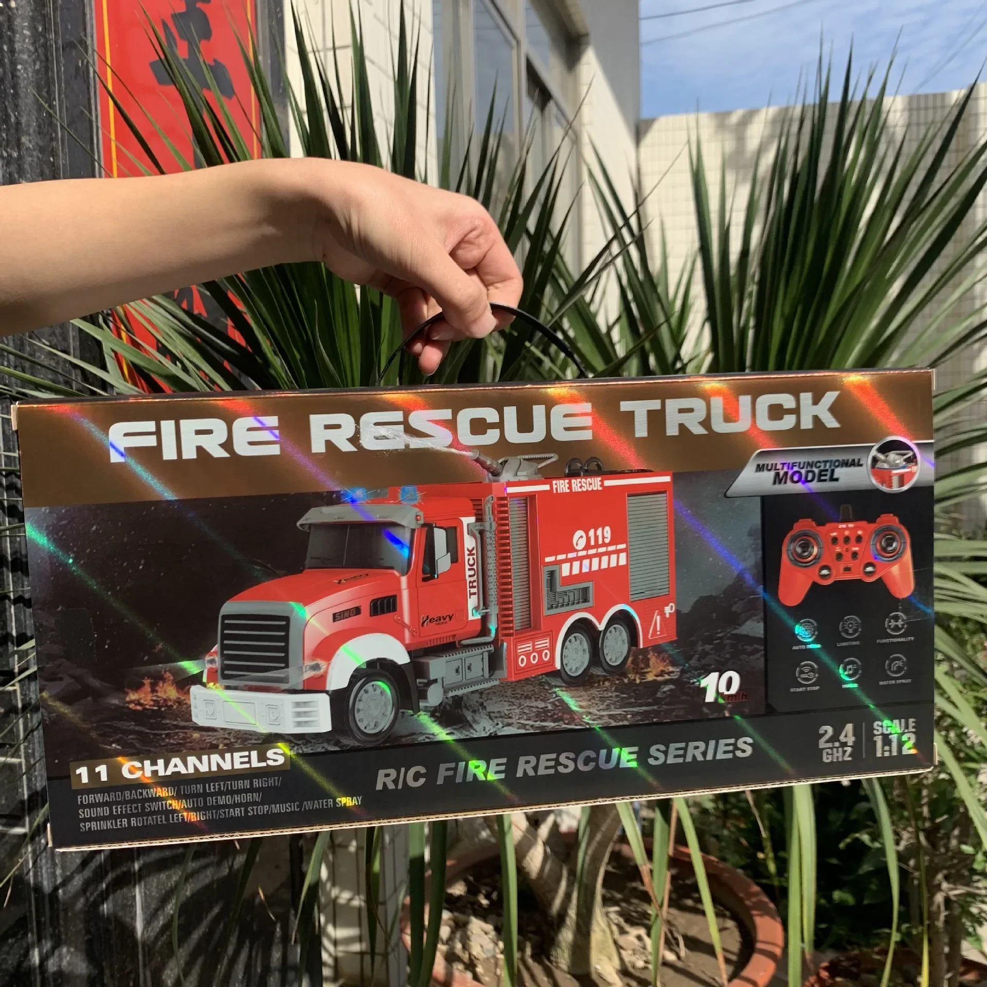 Samochód strażacki RC 2.4G z d – Fire Escape Ladder recenzja i cena