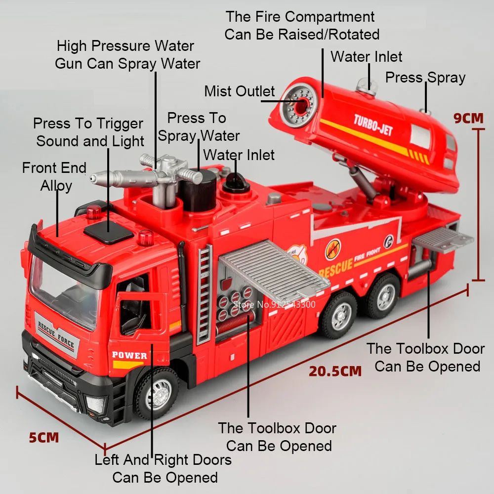 1:32 Skala wody Spray Model wo – Fire Escape Ladder recenzja i cena