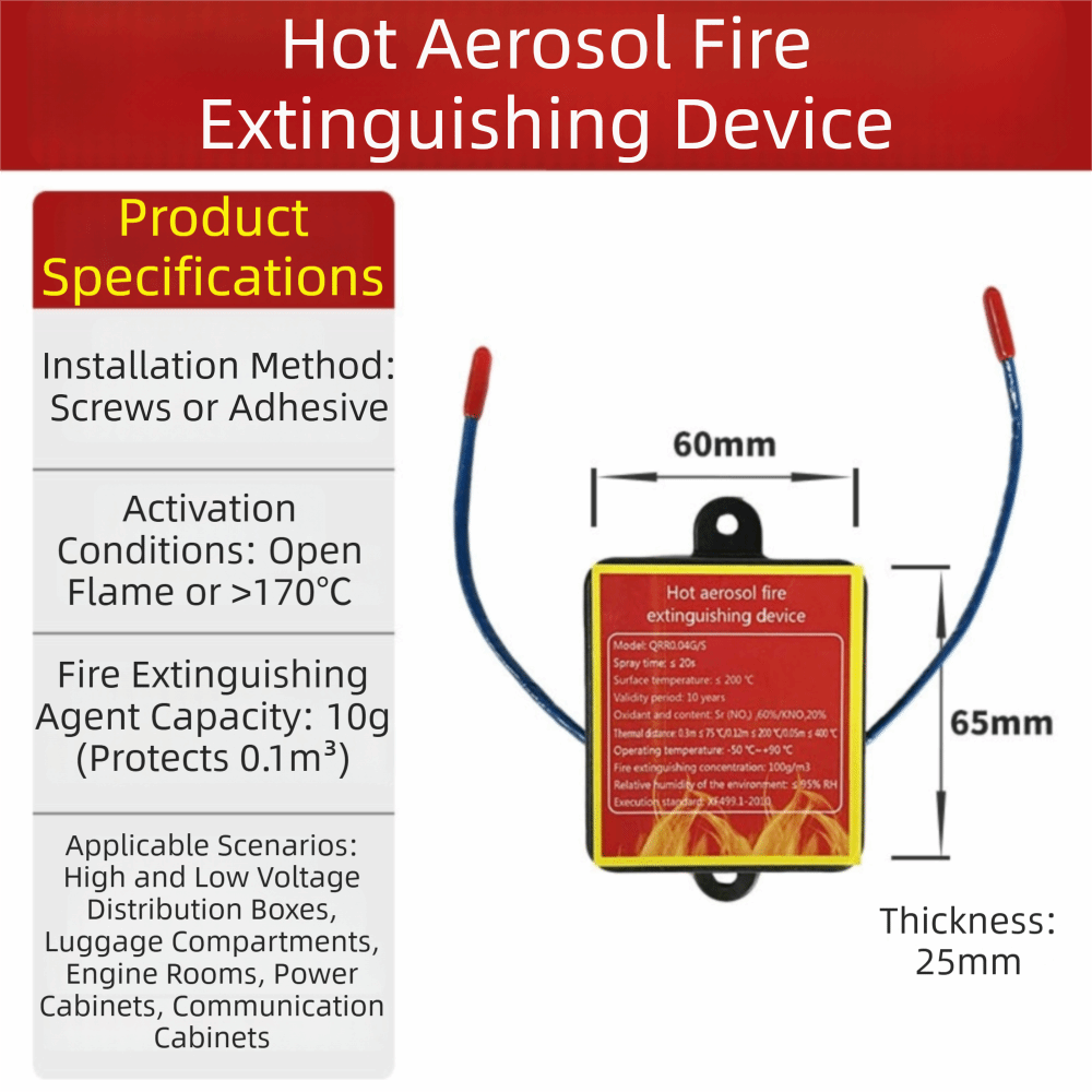 Urządzenie ognioodporne z dwul – Fire Extinguisher Small recenzja i cena