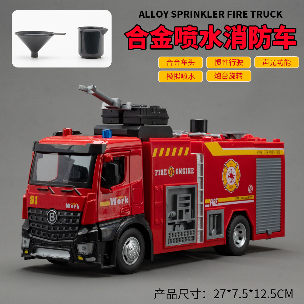 1:18 Wozniki strażackie z drab – Fire Escape Ladder recenzja i cena
