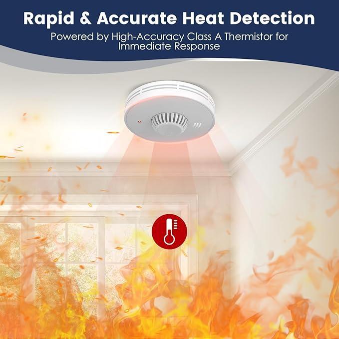 Bezprzewodowy, połączony czujn – Smoke Detector Interconnected recenzja i cena
